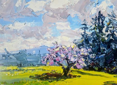 "SPRING CHERRY TREE" - By Robert Reynolds
