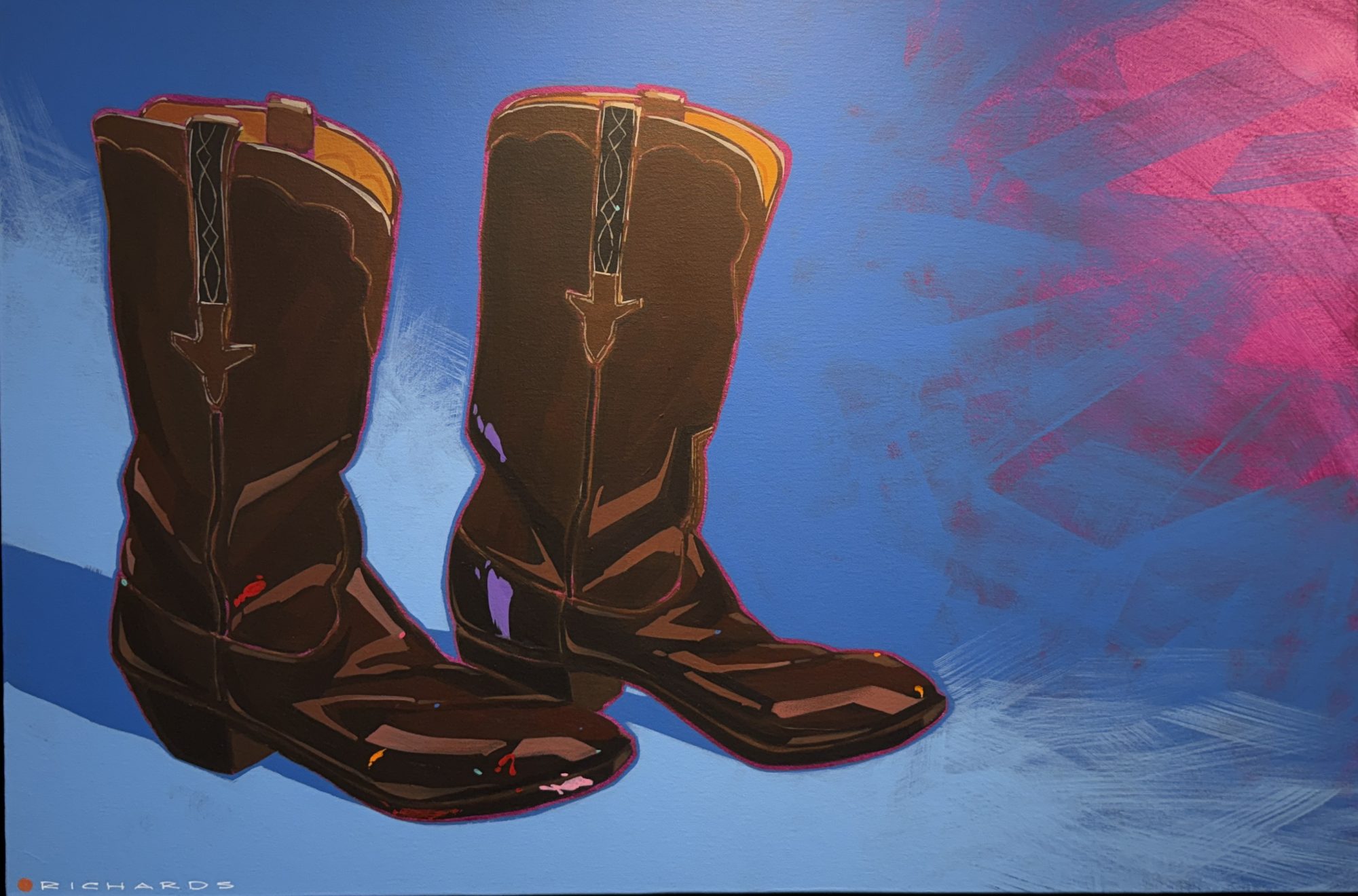 "ANDY'S BOOTS" By Brad Richards