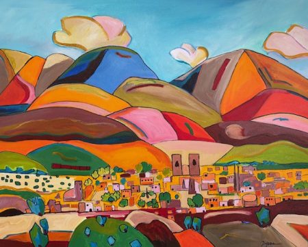 “SANTA FE AND THE SANGRES" - BY JACK DUNN