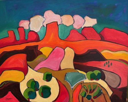 “SUMMER NIGHT, GHOST RANCH " - BY JACK DUNN
