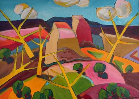 “WINTER COTTONWOODS " - BY JACK DUNN