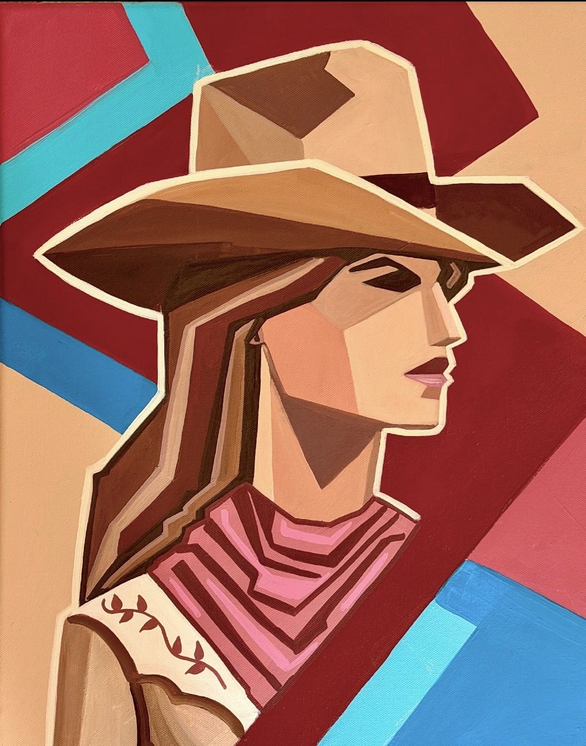 ELECTRIC COWGIRL - BY ANGIE HASKELL