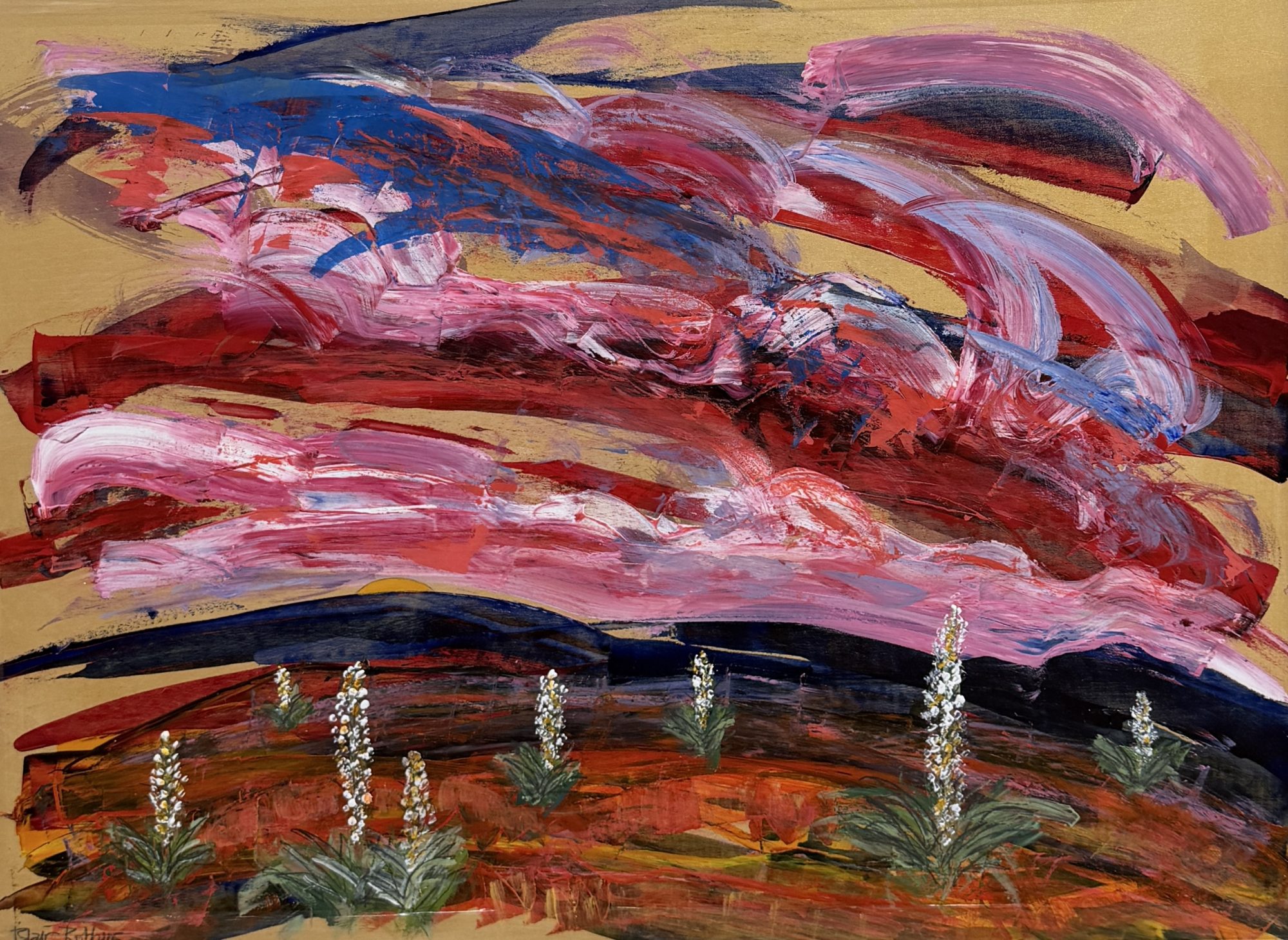 "BLUSHING SKY, BLOOMING YUCCA" by Blair Robbins