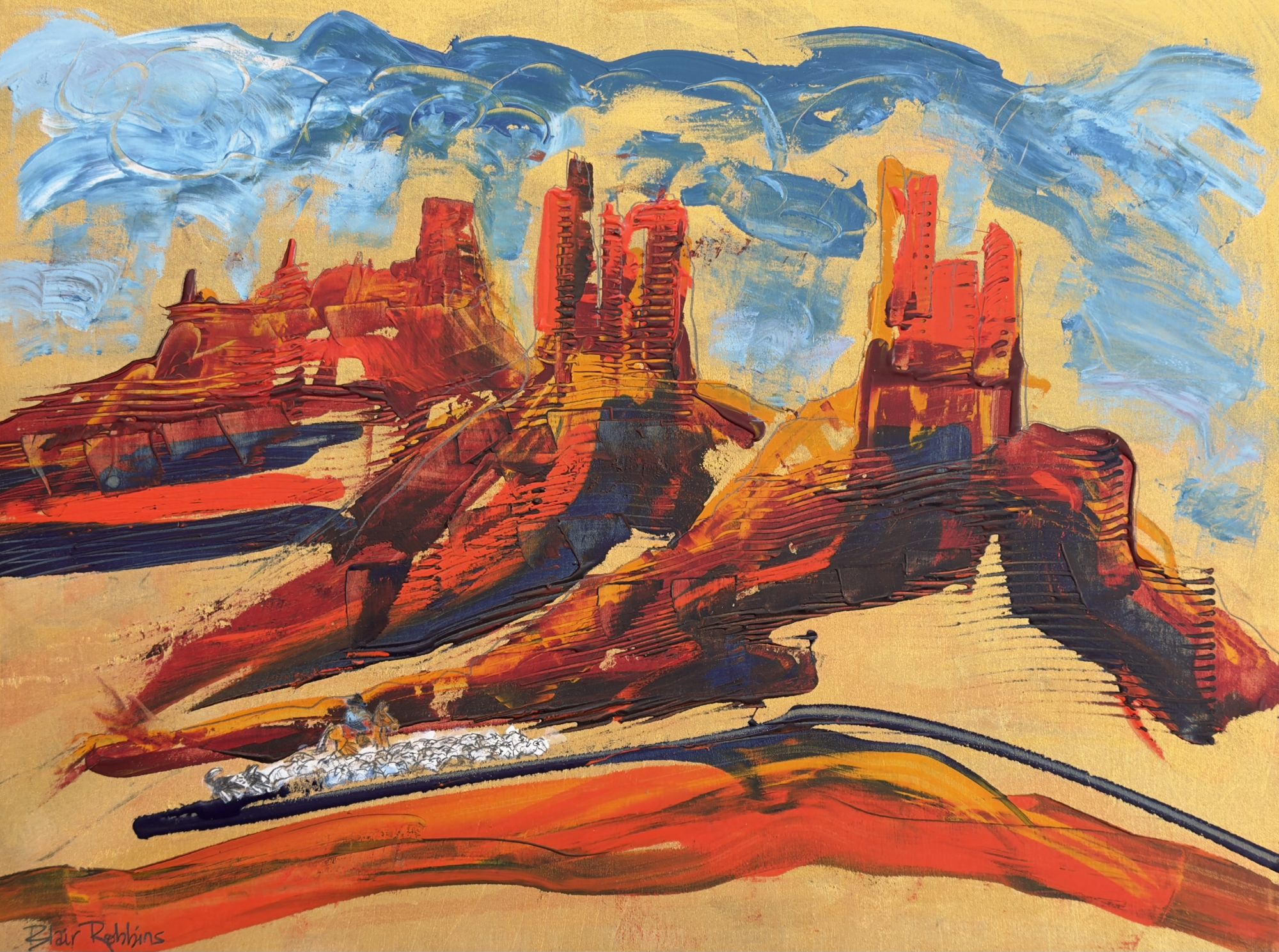 "A SHEPHERDS JOURNEY" by Blair Robbins