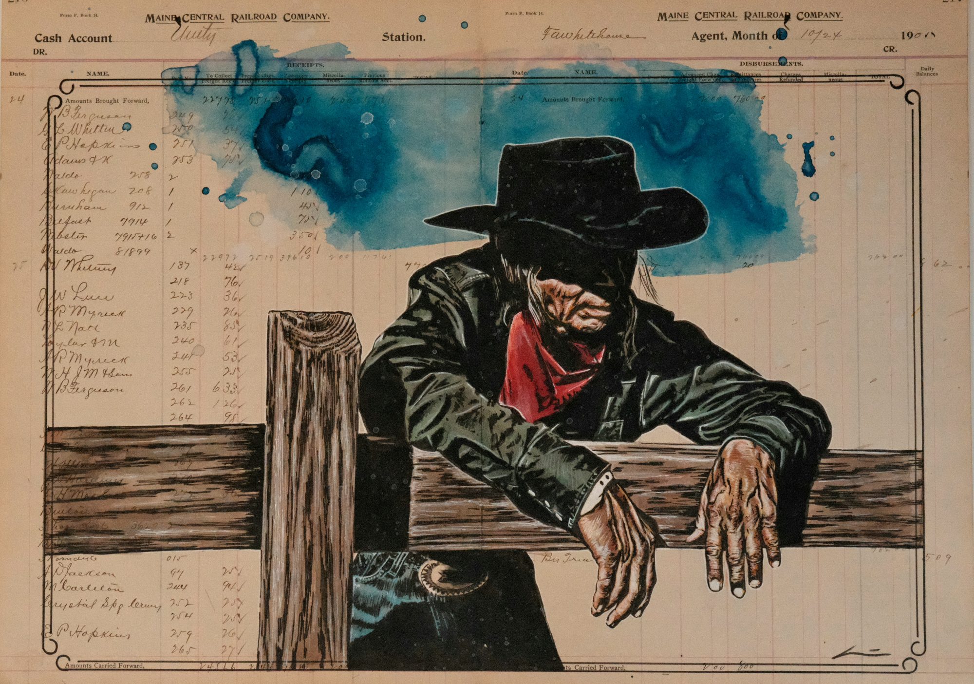 "AMOUNTS BROUGHT FORWARD" BY J. DYLAN CAVIN