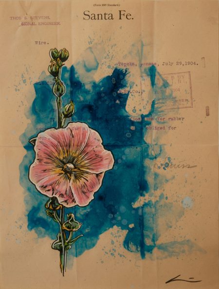 "FLOWERS SENT HOME II" BY J. DYLAN CAVIN
