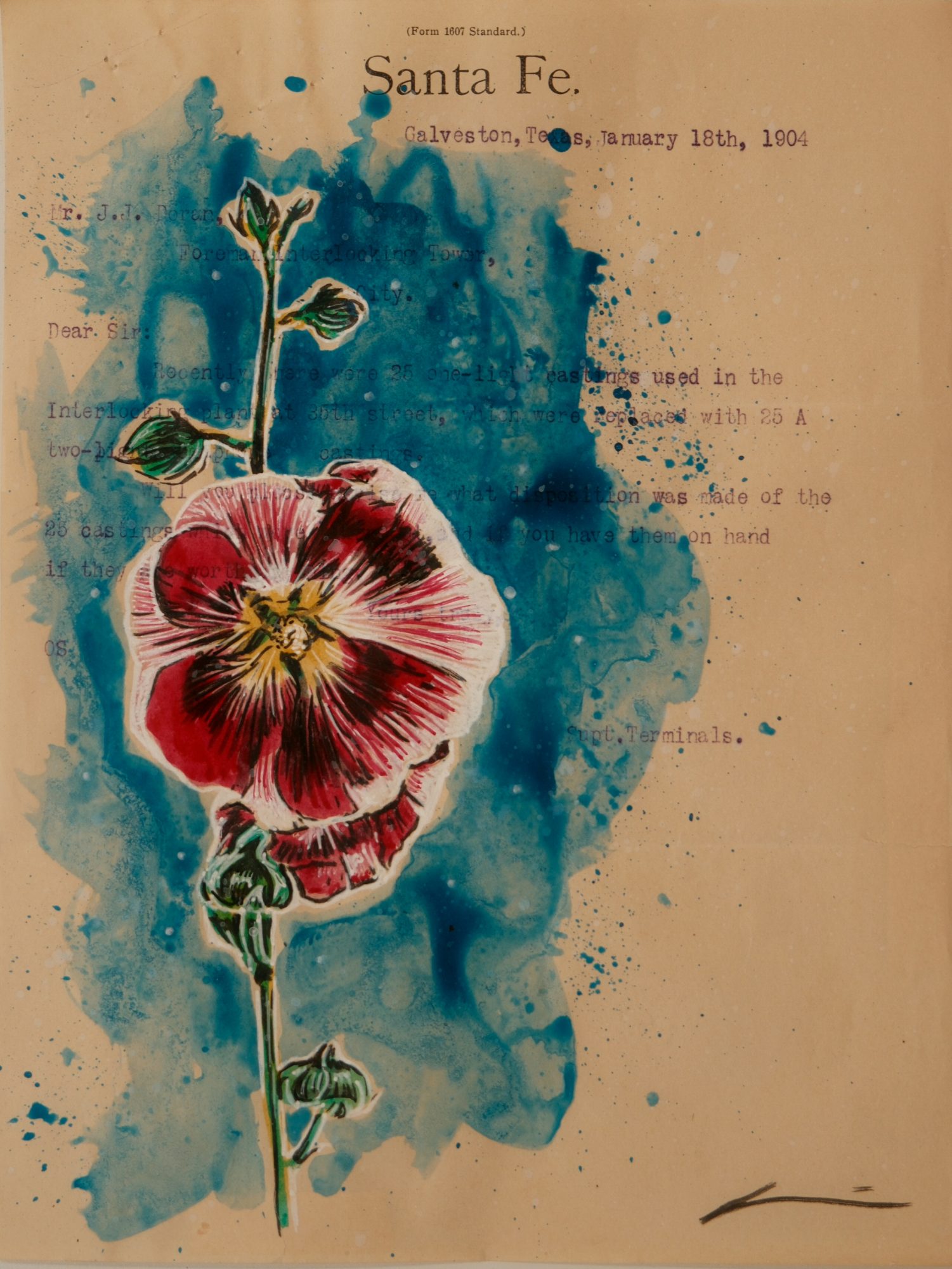 "FLOWERS SENT HOME" BY J. DYLAN CAVIN