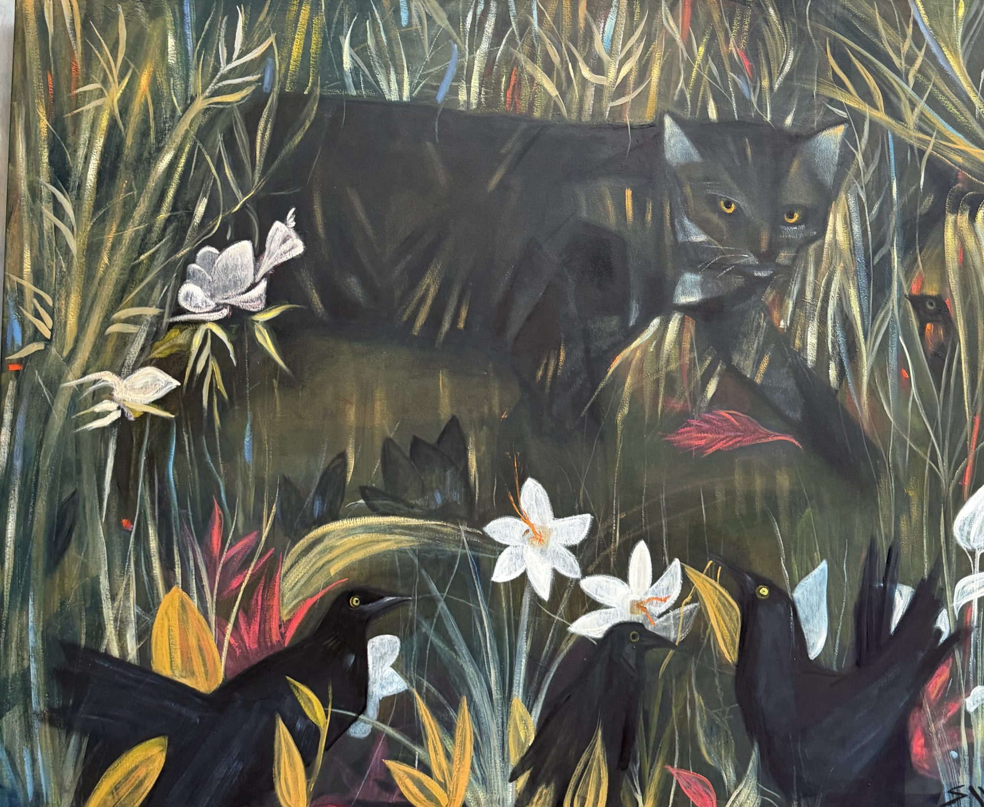 "I ONLY SEE THE FLOWER" by Sonya Fe