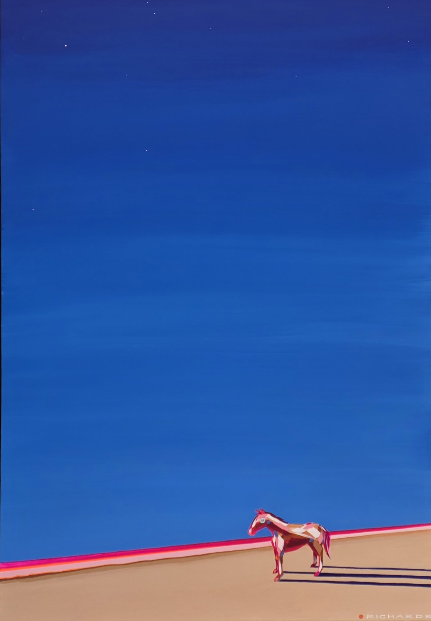 "BEHIND THE SKY" By Brad Richards