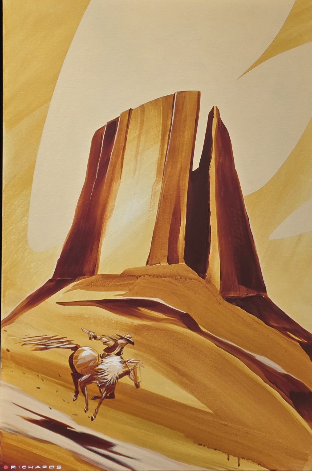 "LOSING THE TAIL #2" By Brad Richards