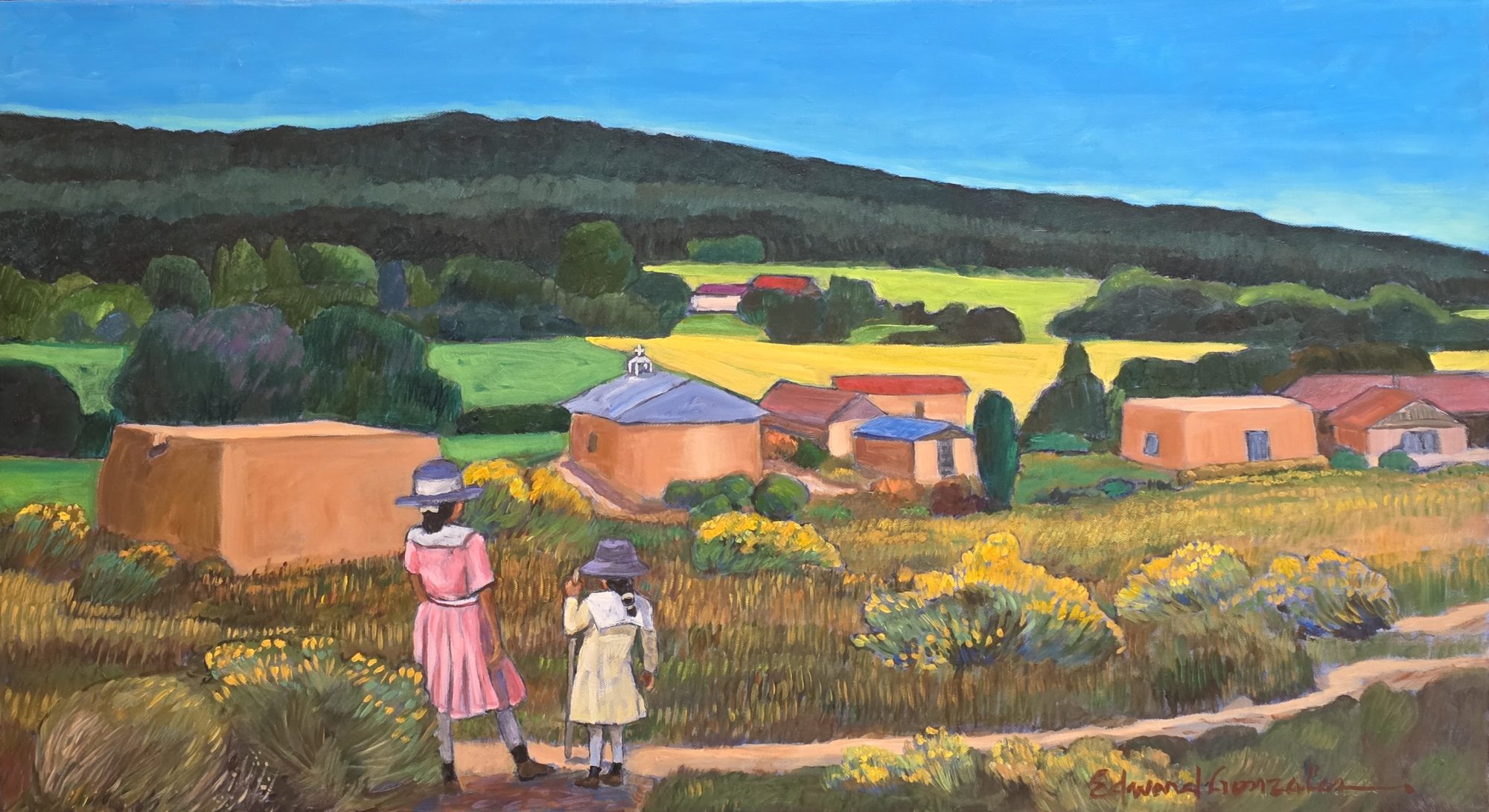 "LA SENDADE LA HIJAS” - BY EDWARD GONZALES