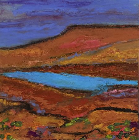 "THE PROMISE OF BLUE" - BY MARY MIRABAL