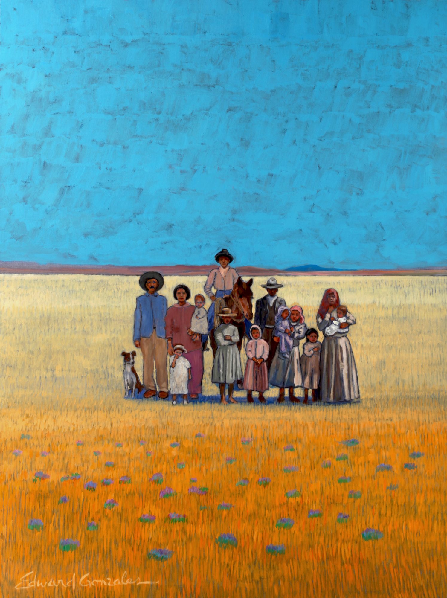 “THE GOLDEN LAND” - BY EDWARD GONZALES