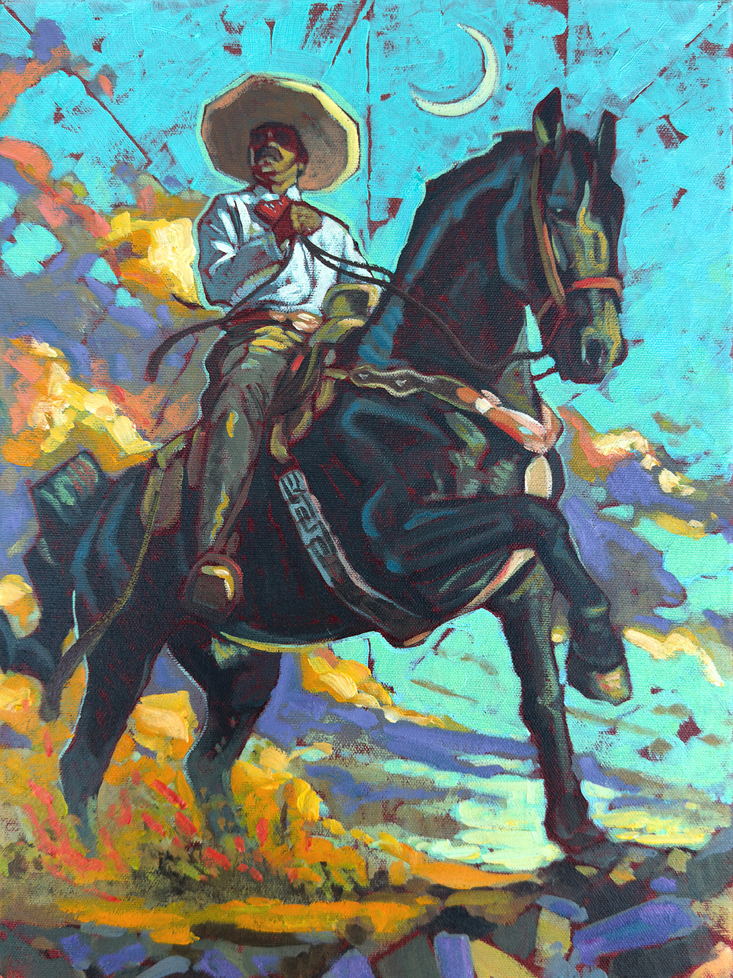 “IN THE CHARRO SKY” – BY  SEAN MICHAEL CHAVEZ