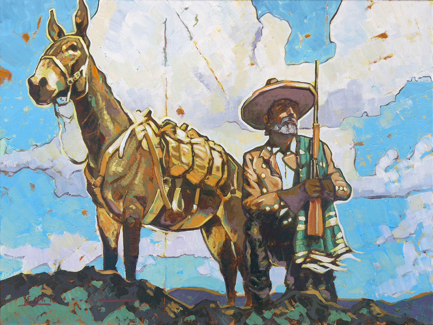 “BOUND FOR BIG SKY” – BY  SEAN MICHAEL CHAVEZ