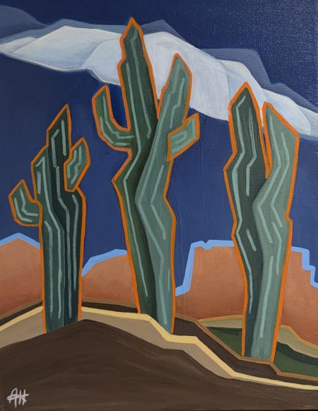 SAGUARO SYMMETRY 2 - BY ANGIE HASKELL