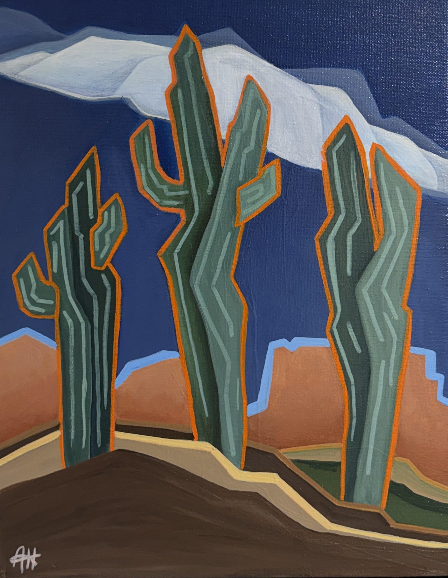 SAGUARO SYMMETRY 2 - BY ANGIE HASKELL