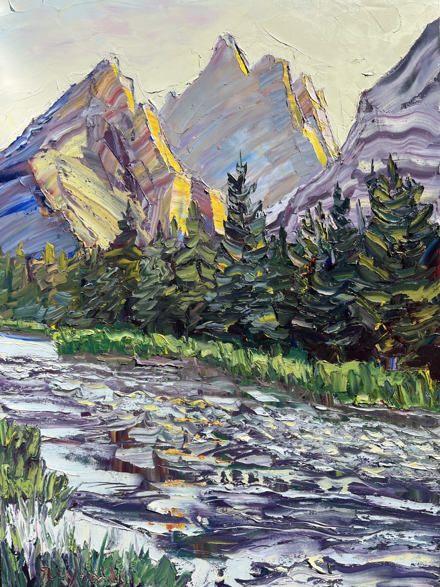 "Evening River" - By Robert Reynolds