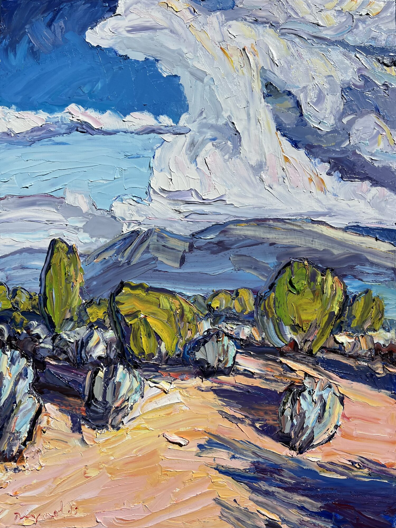 "Evening Thunderhead" - By Robert Reynolds