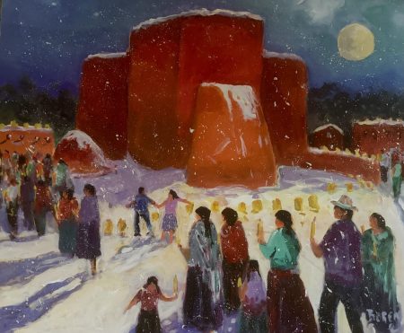 "TAOS CHRISTMAS SPIRIT" - By Evelyne Boren