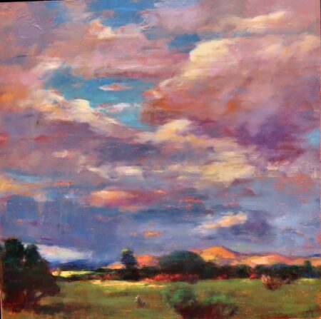 "Storm Clearing, Santa Fe County" - By Gregory Frank Harris
