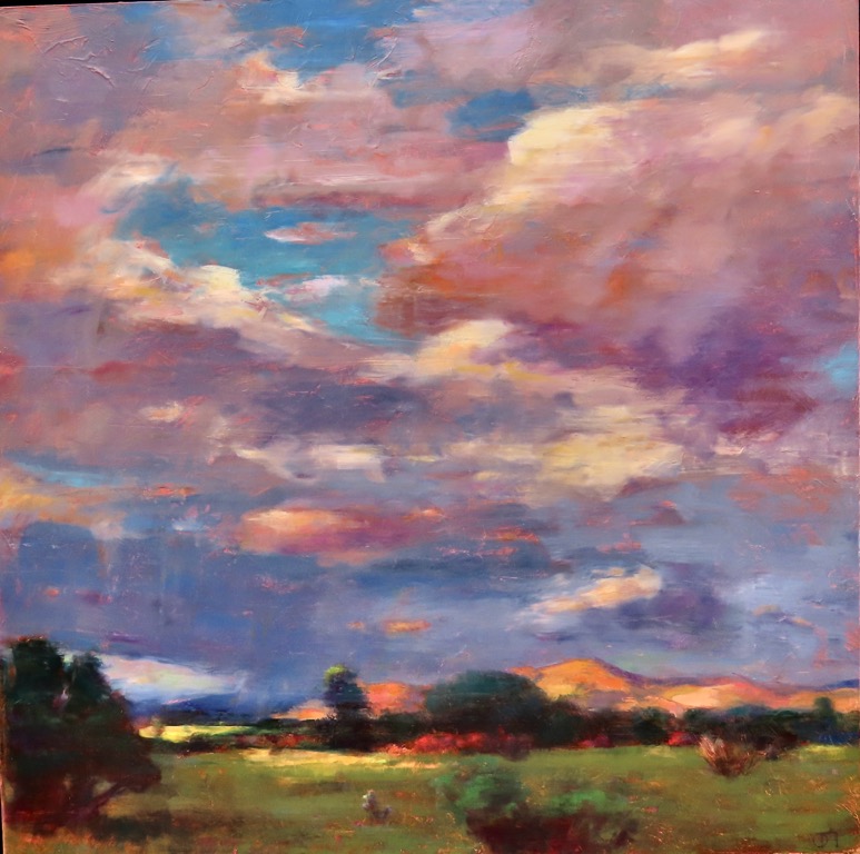 "Storm Clearing, Santa Fe County" - By Gregory Frank Harris