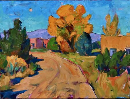 "Autumn Cottonwood" - By Gregory Frank Harris