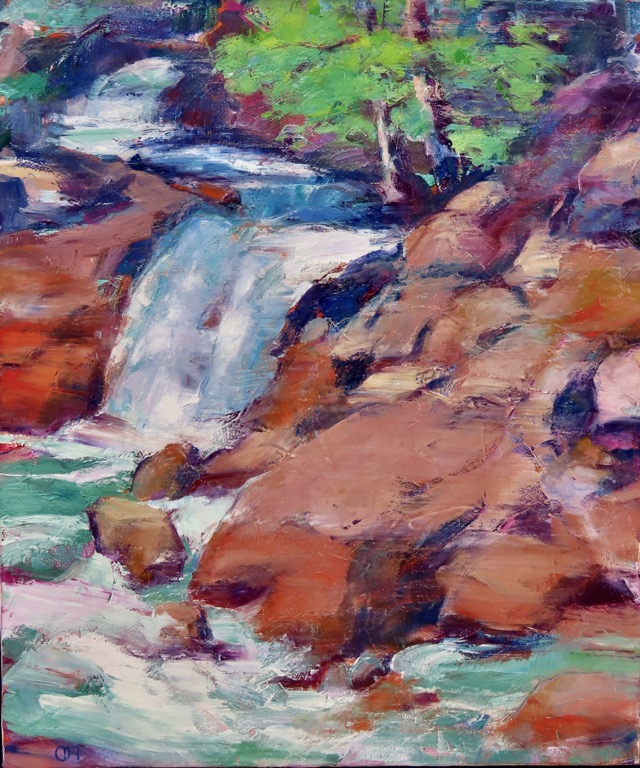 "Cascada (Box Canyon Falls, CO)" - By Gregory Frank Harris